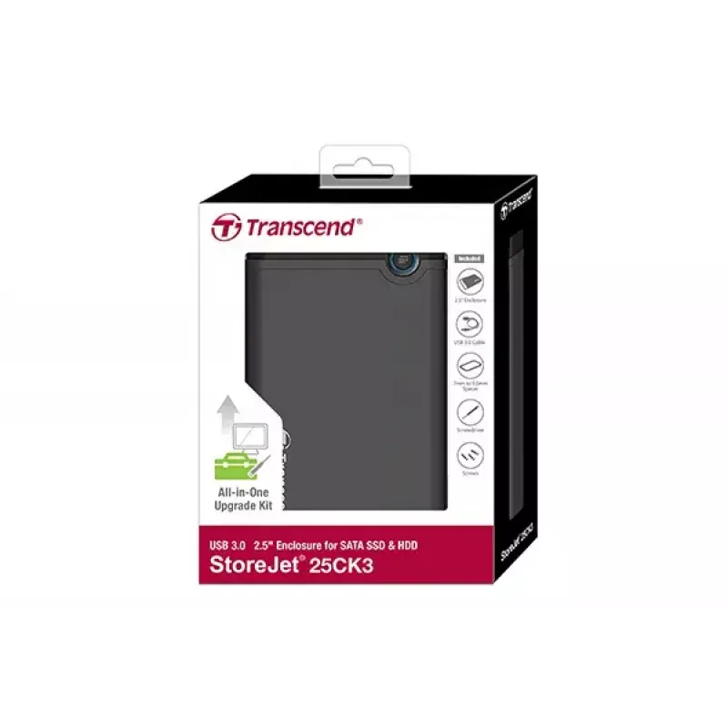 HDD/SSD-behuizing Transcend TS0GSJ25CK3