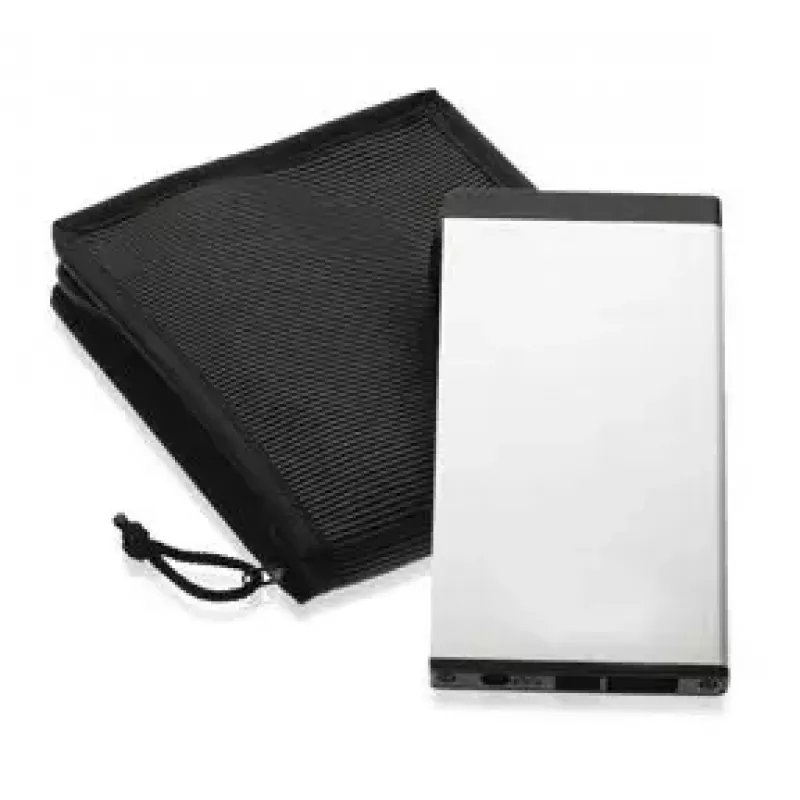 Fantec fanbox FB-C25US2 2,5 inch HDD-behuizing, SATA 3 Gb/s, eSATA / USB 2.0, zilver