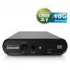 HDD-behuizing Fantec DB-ALU31 zwart 3,5 inch