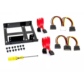 Montagekit Fantec 2121 zwart