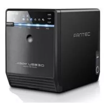 Externe harde-schijfbehuizing Fantec QB-35US3R zwart