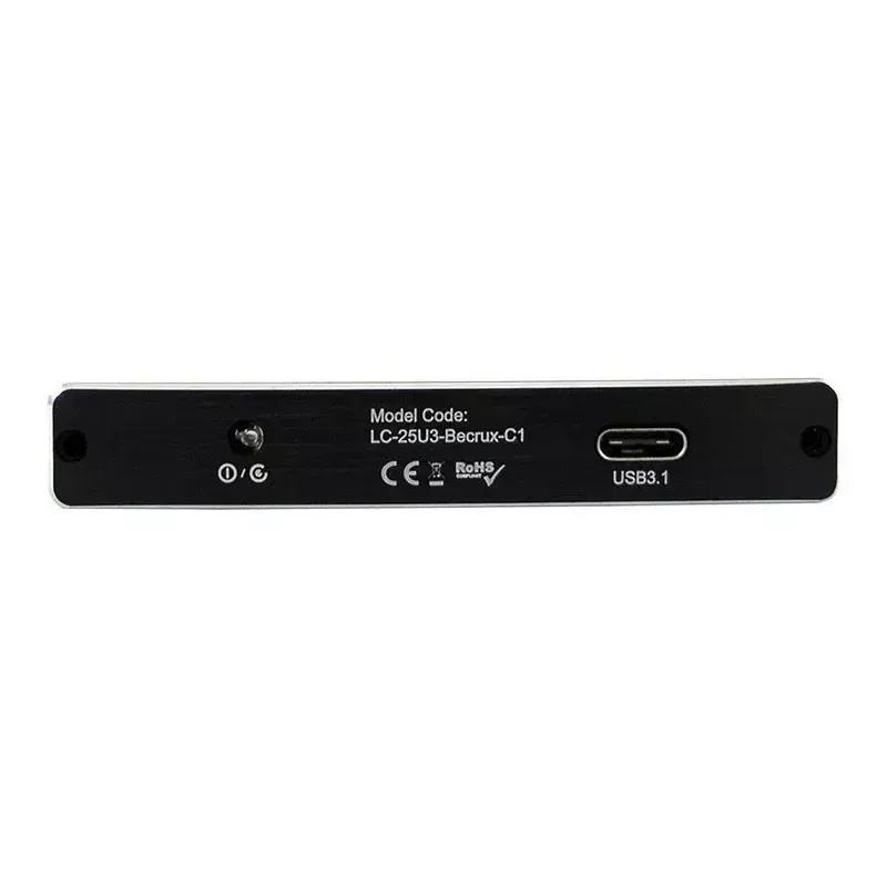 HDD-behuizing LC-Power LC-25U3-Becrux-C1 zwart 2,5 inch