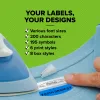 DYMO LetraTag labelband sortiert 3-pack