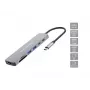 Conceptronic DONN28G 7-in-1 USB 3.2 Gen 1 dockingstation, 4K60Hz HDMI, USB-A 5Gbps x 2, USB-C 5Gbps, SD, TF/MicroSD, 100W USB PD