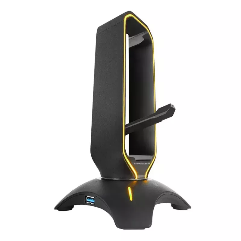 Hoofdtelefoonhouder LC-Power LC-HUB-HEAD-BUNGEE