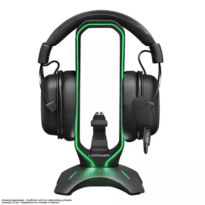 Hoofdtelefoonhouder LC-Power LC-HUB-HEAD-BUNGEE