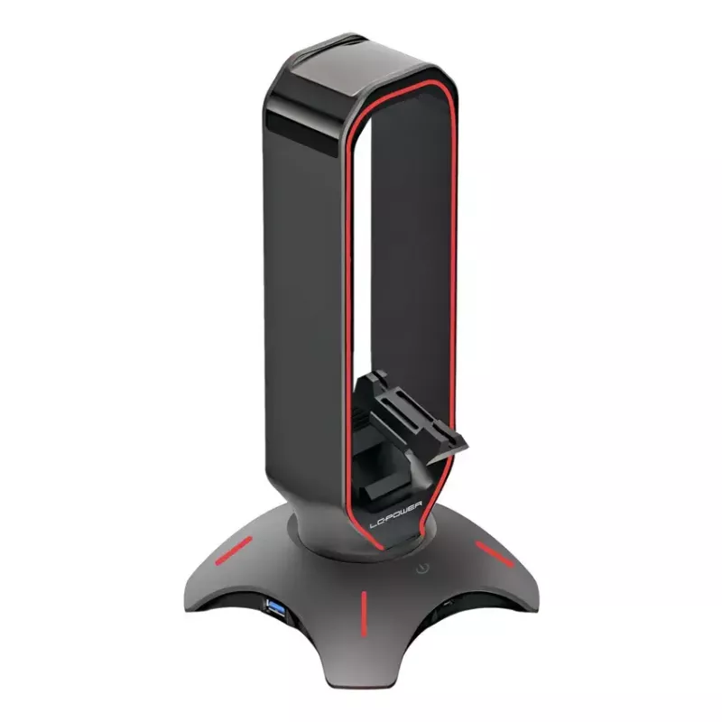 Hoofdtelefoonhouder LC-Power LC-HUB-HEAD-BUNGEE