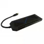 USB-hub LC-Power LC-HUB-C-MULTI-6-RGB Type-C 5000 Mbit/s zwart