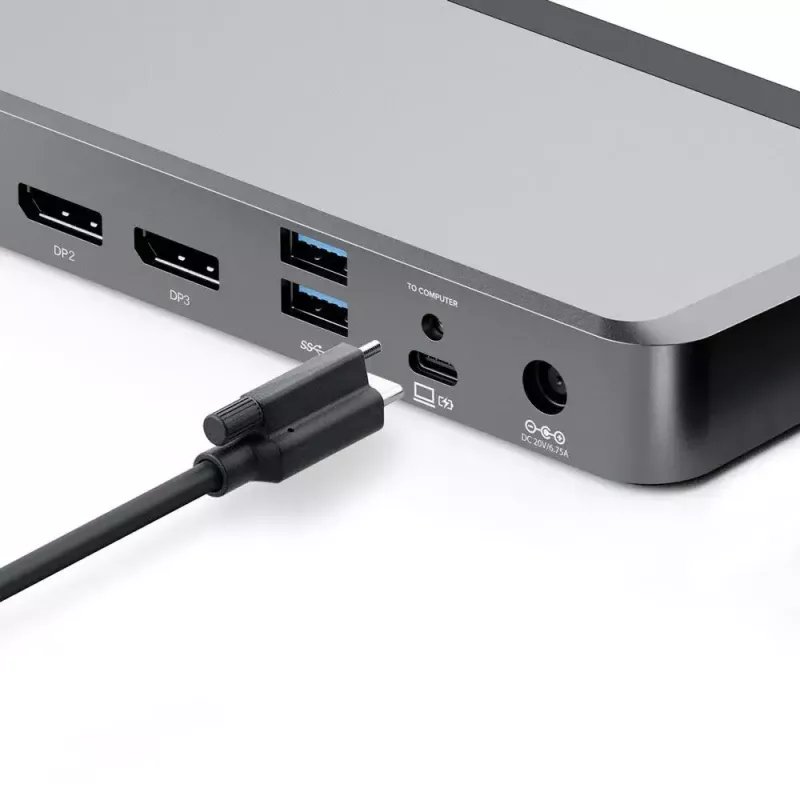 ALOGIC DX3 triple 4K display universele dockingstation 100W Power Delivery