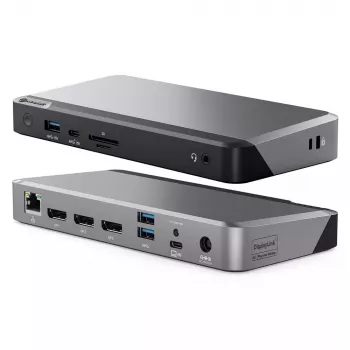 ALOGIC DX3 triple 4K display universele dockingstation 100W Power Delivery