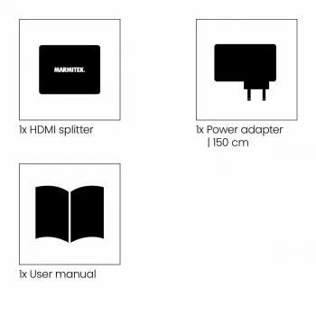 HDMI-splitter Marmitek Split 312 UHD HDMI 2x HDMI
