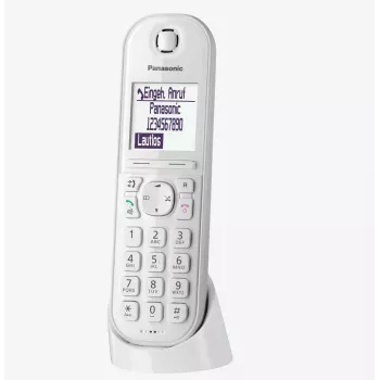 Panasonic KX-TGQ200GW DECT draadloze digitale telefoon, wit