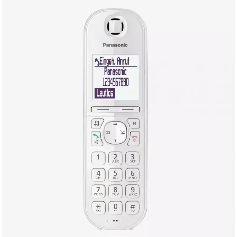 Panasonic KX-TGQ200GW DECT draadloze digitale telefoon, wit