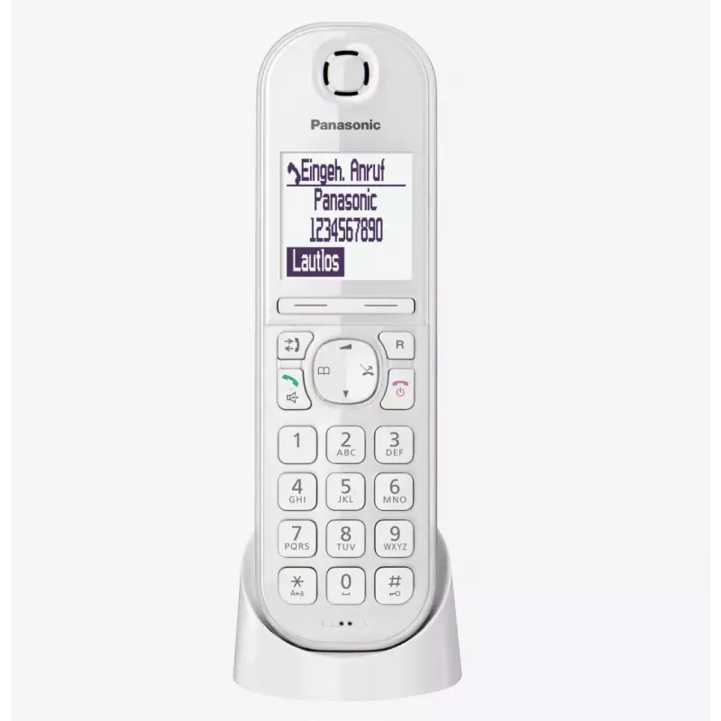 Panasonic KX-TGQ200GW DECT draadloze digitale telefoon, wit