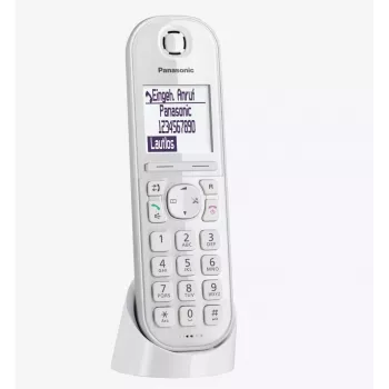 Panasonic KX-TGQ200GW DECT draadloze digitale telefoon, wit