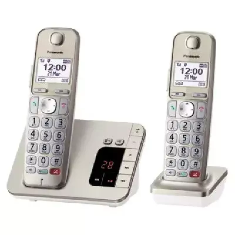 DECT-telefoon Panasonic KX-TGE262GN draadloze handset nummerweergave
