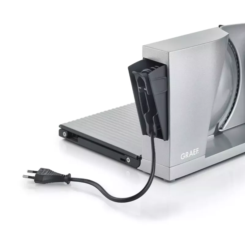 Elektrische allesnijder Graef MYtiny 170 W zilver snijdikte 1,5 cm