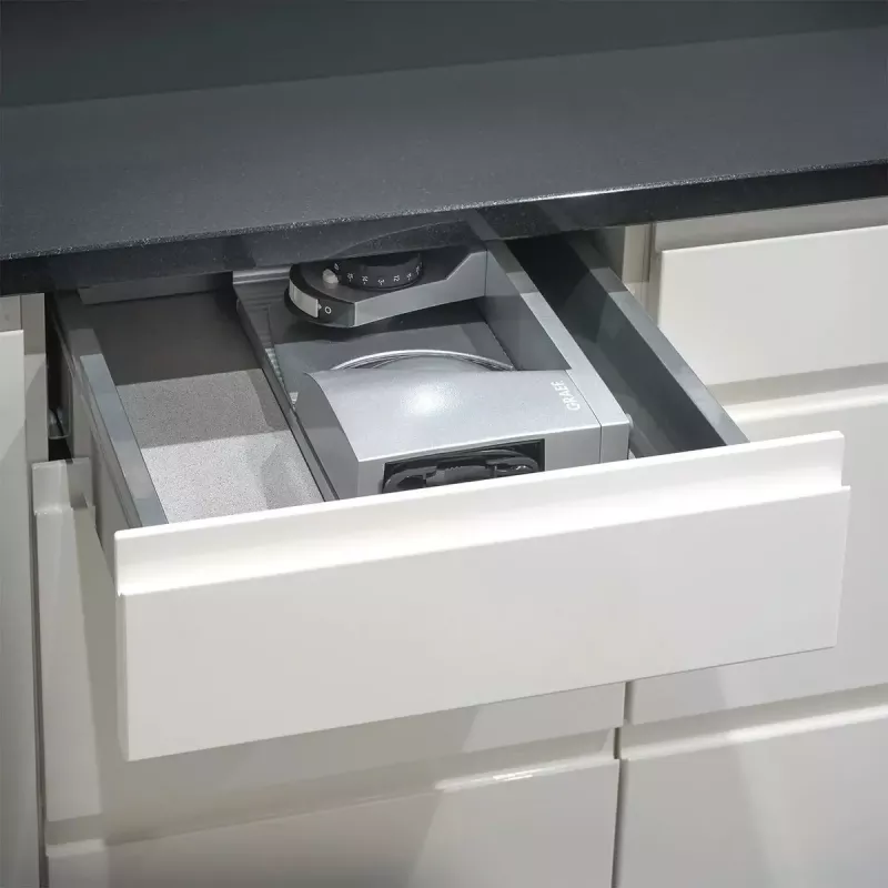 Elektrische allesnijder Graef MYtiny 170 W zilver snijdikte 1,5 cm