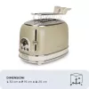 Ariete 0155/03 6 2 sneetje(s) 810 W beige