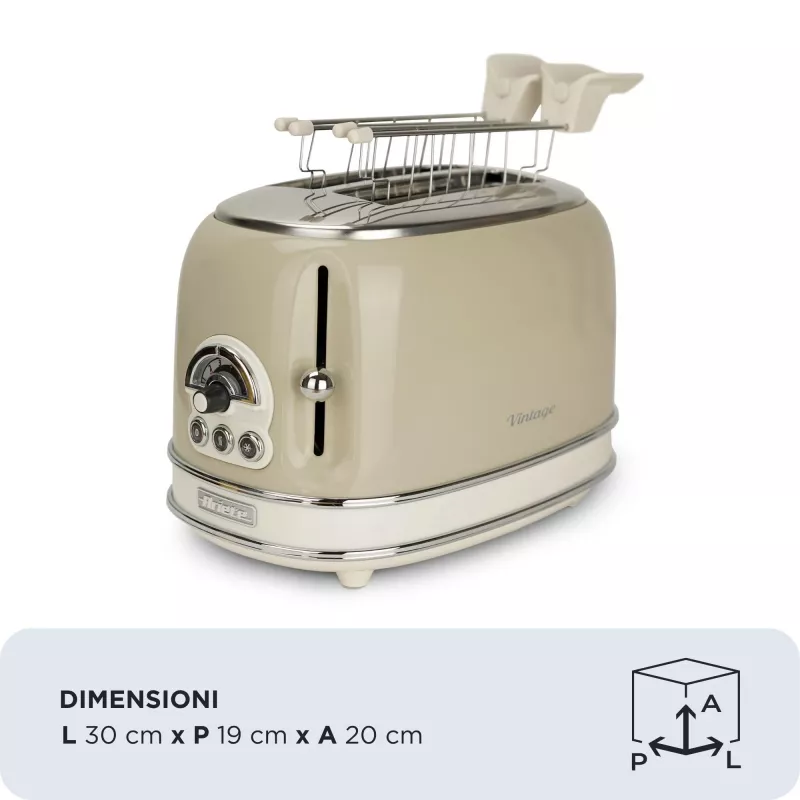Ariete 0155/03 6 2 sneetje(s) 810 W beige