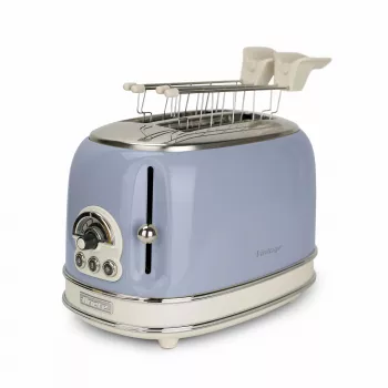 Ariete Vintage 155/05 2-sneden broodrooster, 810 W, blauw