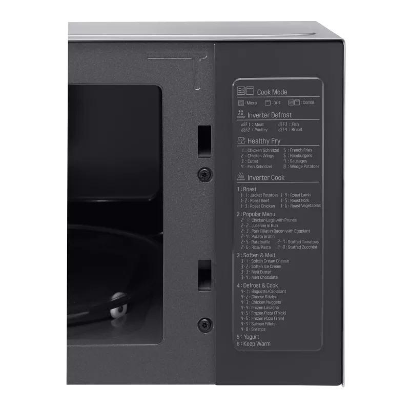 LG MH6565CPS magnetron roestvrij staal grillmagnetron vrijstaand 25 L 1150 W