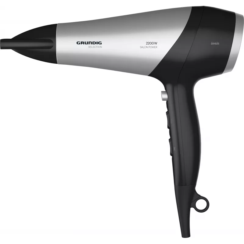 Grundig HD 6080 B haardroger 2200 W zwart, zilver