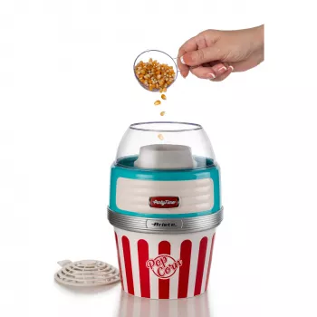 Ariete Popcorn XL popcornmachine, 1100 W, blauw
