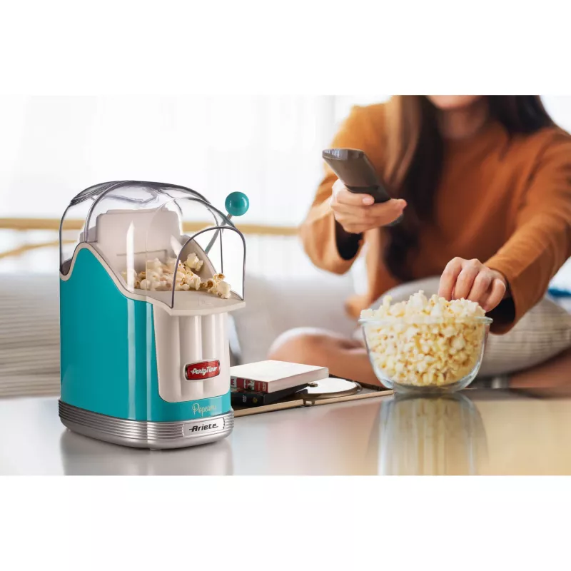 Ariete 2958/01 popcornmachine blauw, wit 3 min 1100 W