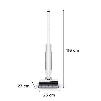 Rowenta X Clean 10 2-in-1 steelstofzuiger accu droog&nat zakloos 200 W zilver, wit