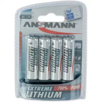 Wegwerpbatterij Ansmann Extreme lithium AA Mignon