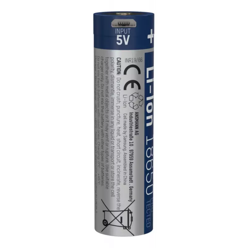 Oplaadbare batterij Ansmann 1307-0002 lithium-ion 18650