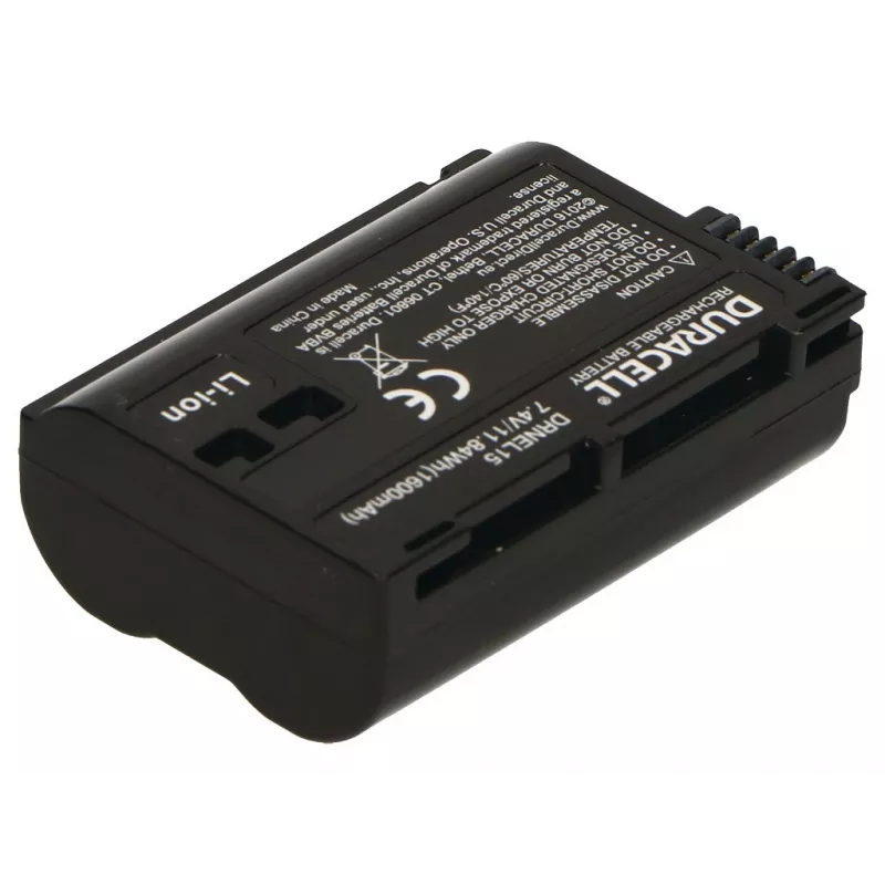 Duracell camera-accu – vervangt Nikon EN-EL15 accu