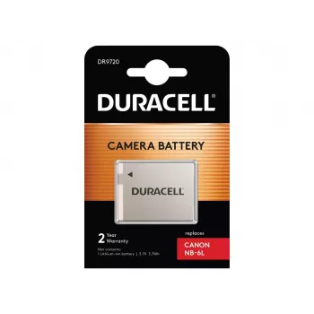 Duracell camera-accu - vervangt Canon NB-6L accu
