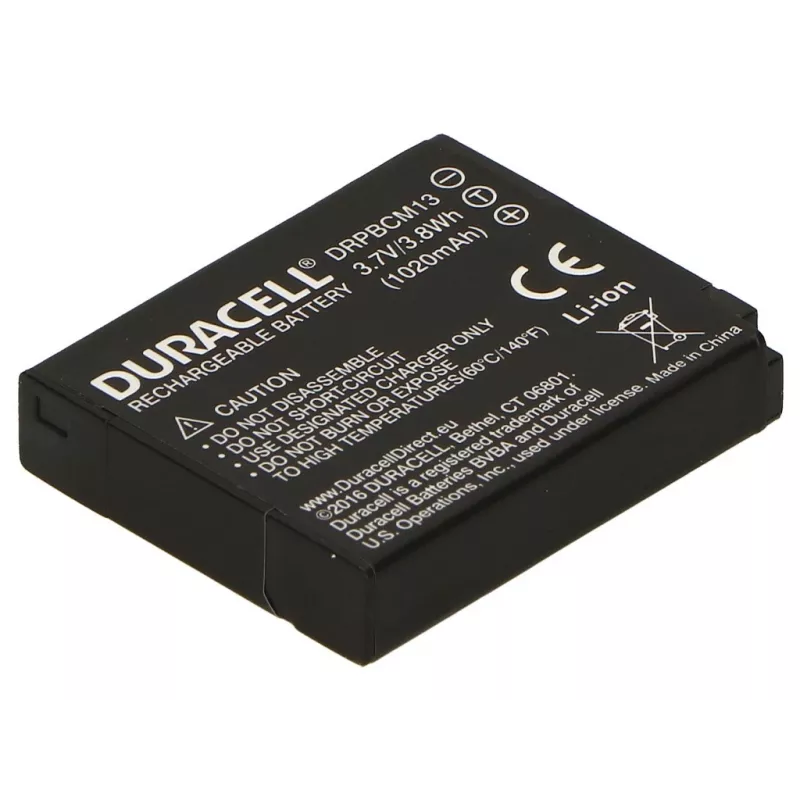 Duracell camera-accu – vervanger voor Panasonic DMW-BCM13 accu