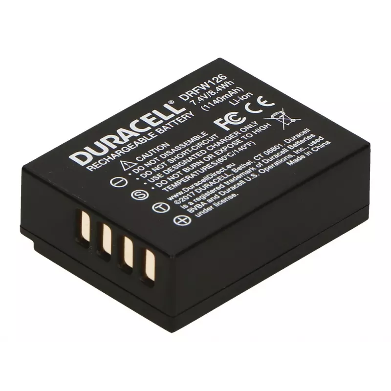 Camera-accu Duracell DRFW126 vervanger voor Fujifilm NP-W126