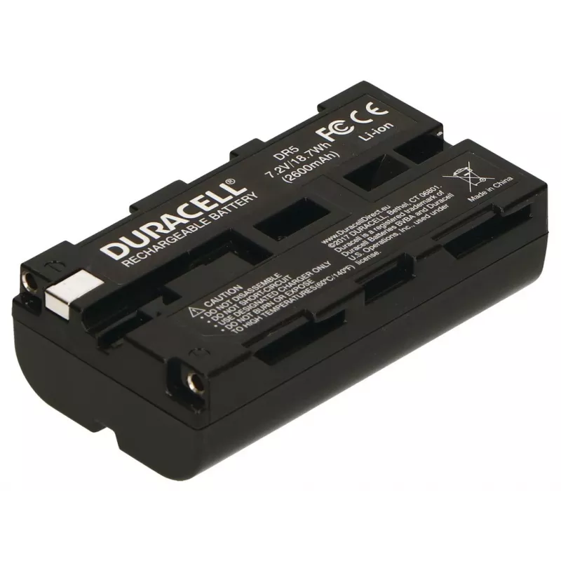 Duracell camcorder-accu – vervangt Sony NP-F330/NP-F550 accu