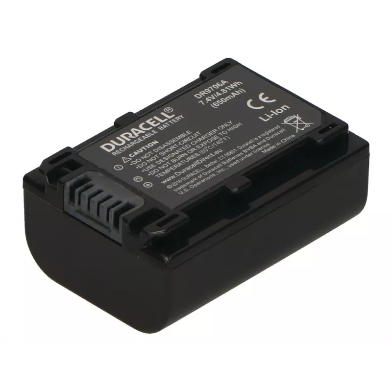 Duracell camcorder-accu – vervangt Sony NP-FV50 accu