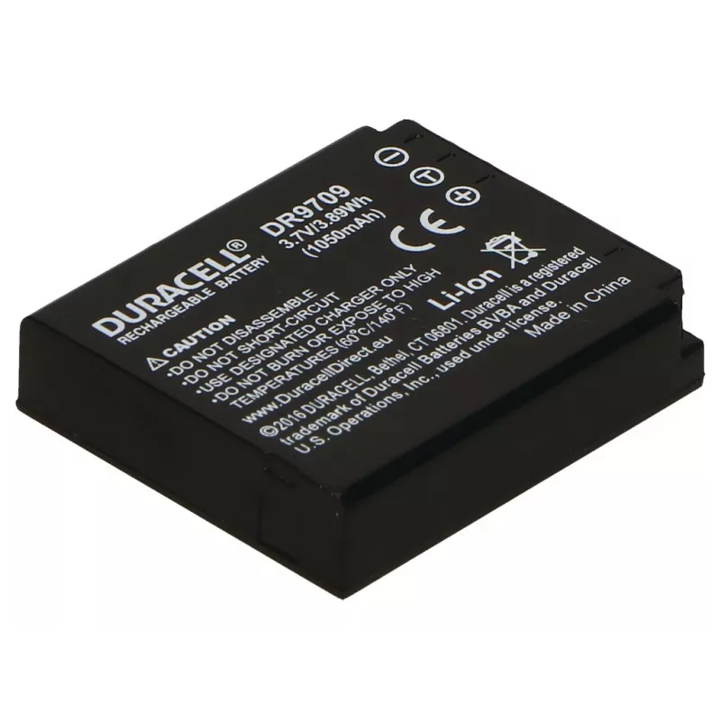 Duracell camera-accu – vervangt Panasonic CGA-S005 accu