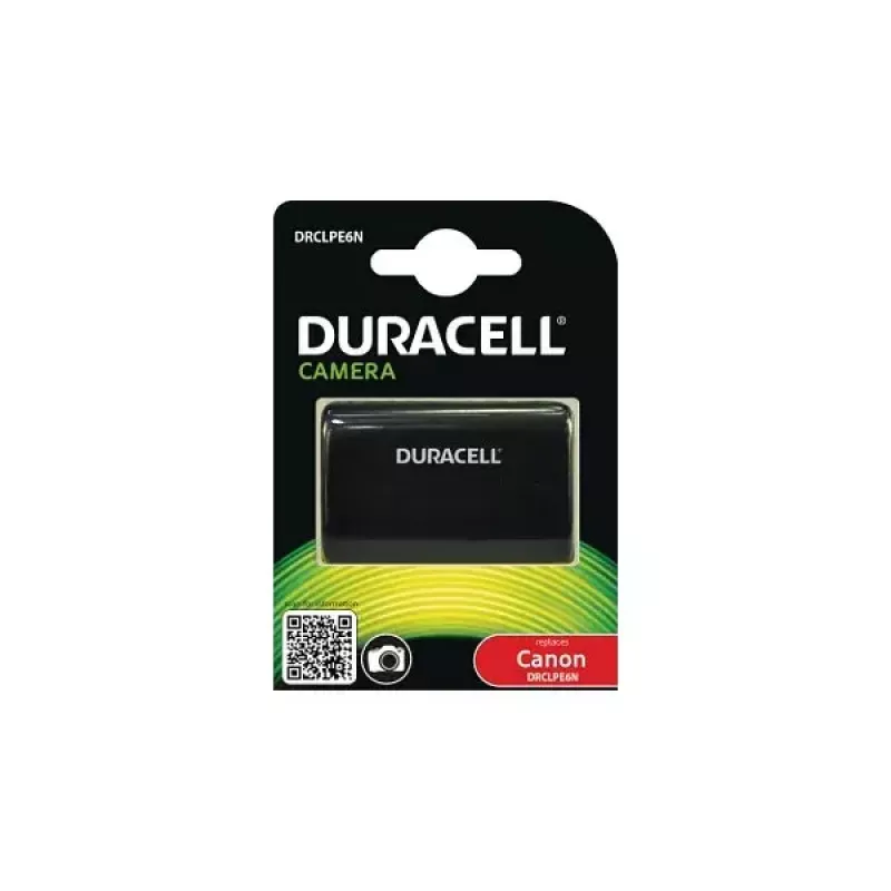 Duracell DRCLPE6N Li-Ion-accu 2000 mAh voor Canon LP-E6N
