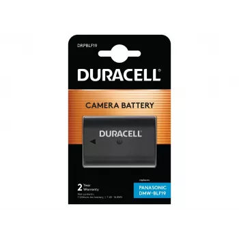 Duracell camera-accu - vervangt Panasonic DMW-BLF19E accu