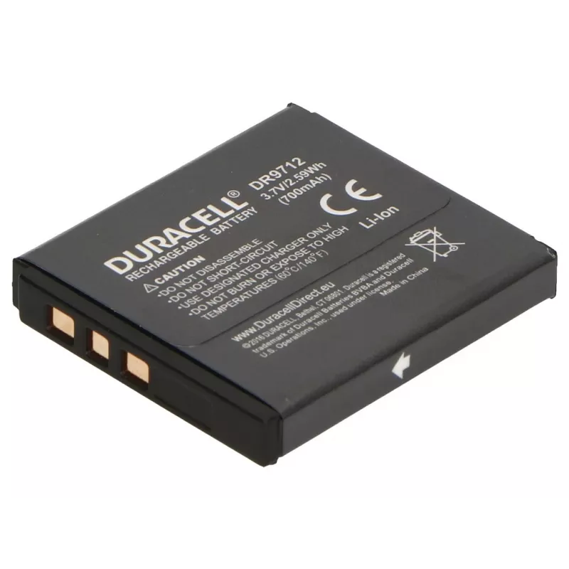 Duracell camera-accu - vervangt Kodak KLIC-7001 accu