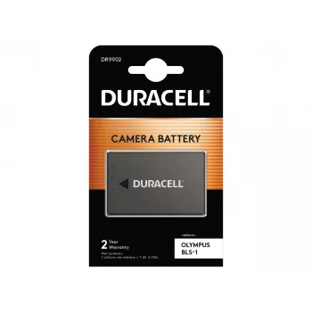 Duracell camera-batterij - vervangt Olympus BLS-1 accu