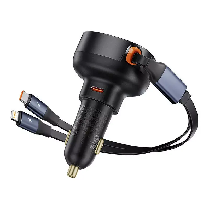Baseus Enjoyment Pro 60W auto-oplader USB-kabel