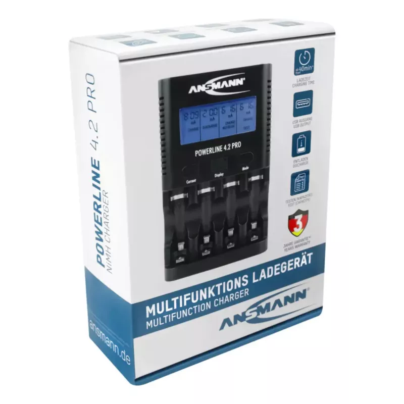 Batterijlader Ansmann Powerline 4.2 Pro