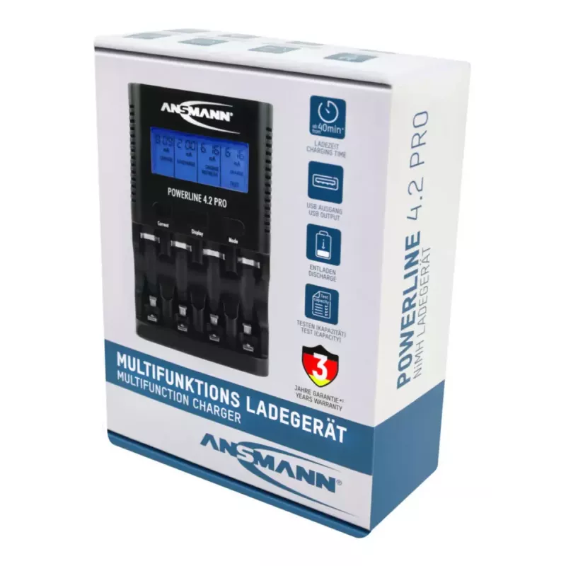Batterijlader Ansmann Powerline 4.2 Pro