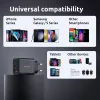 Voeding Intenso W65ACC USB-A- en USB-C-aansluitingen zwart