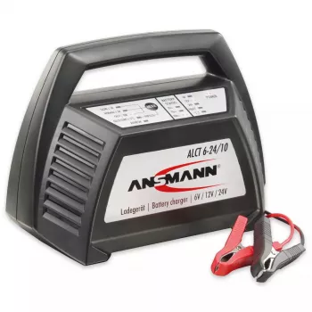 Lader Ansmann ALCT6-24/10 6/12/24 V zwart