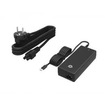 Conceptronic OZUL03BE 100W GaN desktop-USB-PD-lader, universeel, indoor, 100–240 V, 50–60 Hz, 100 W, 5–20 V