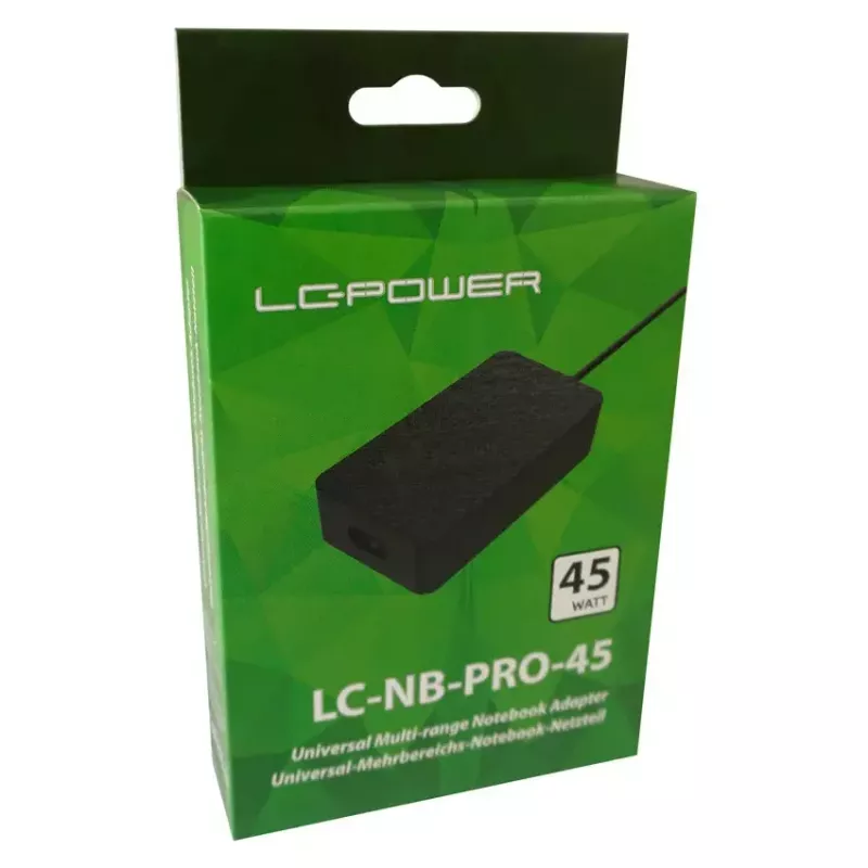 Voeding adapter LC-Power LC-NB-PRO-45